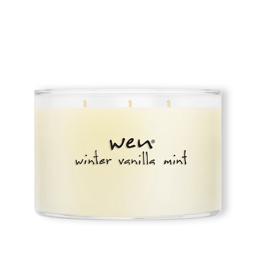 Winter Vanilla Mint Deluxe Candle