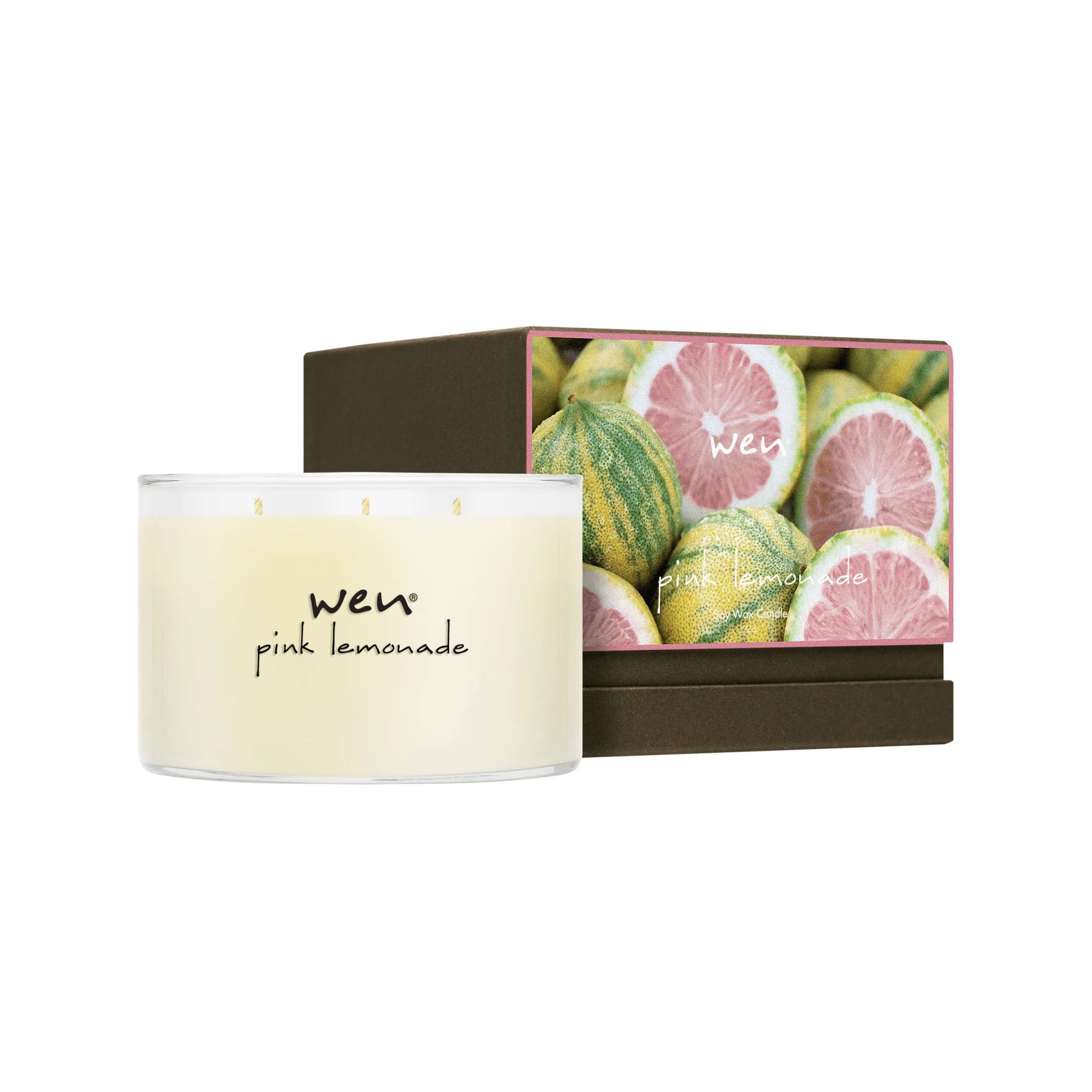 Pink Lemonade Deluxe- 3 Wick Candle