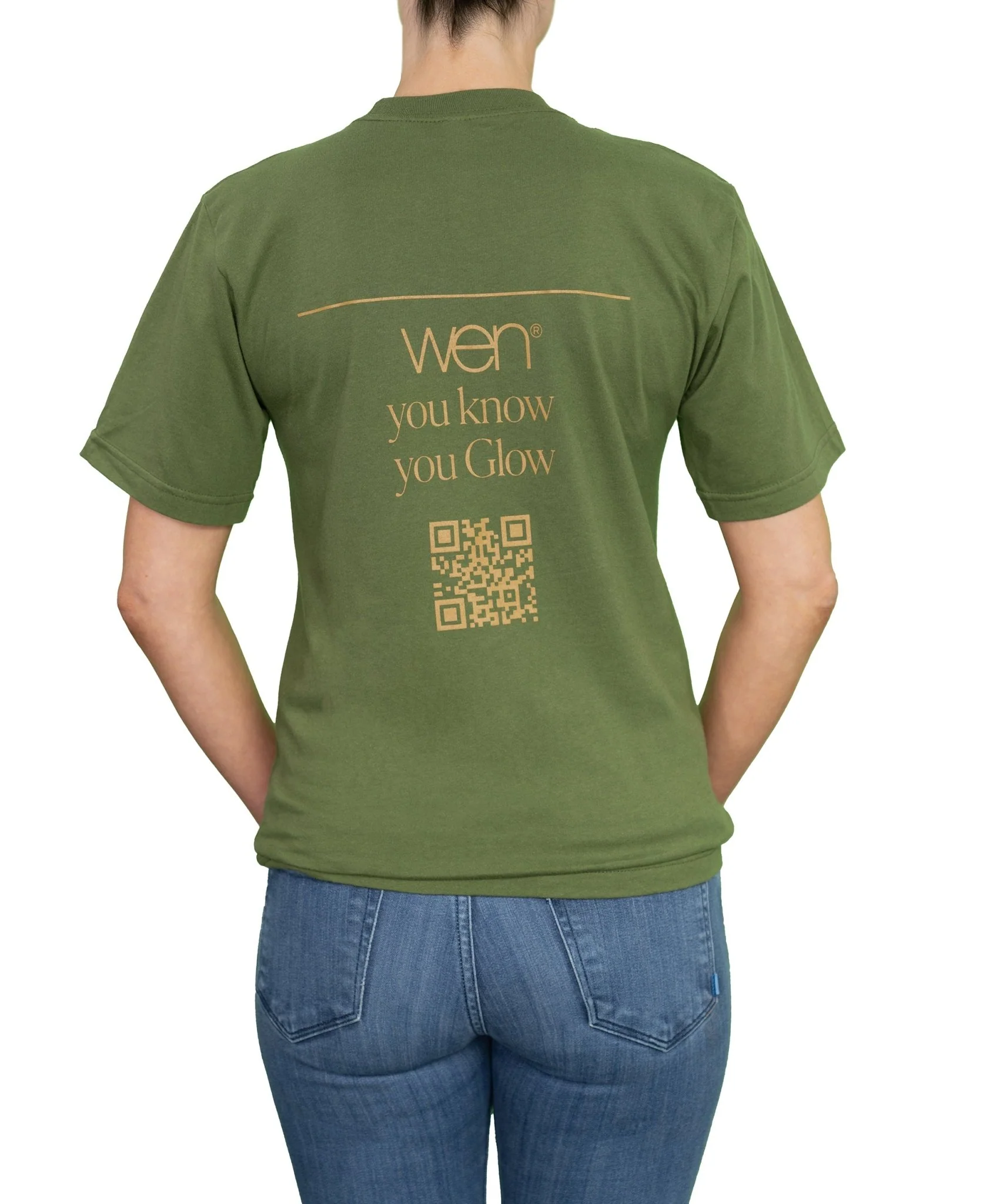 Olive Unisex Lightweight Short-Sleeve T-Shirt