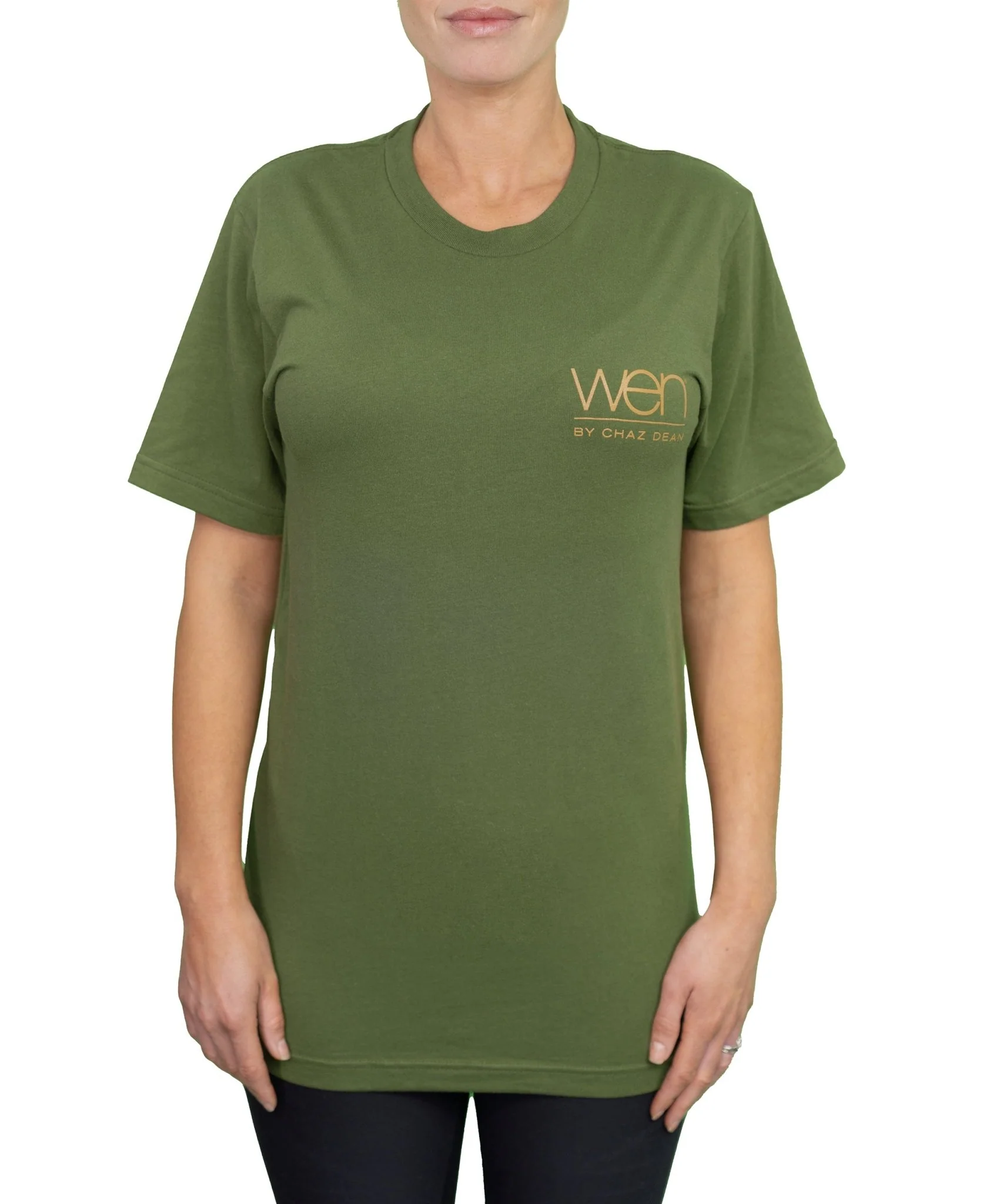 Olive Unisex Lightweight Short-Sleeve T-Shirt