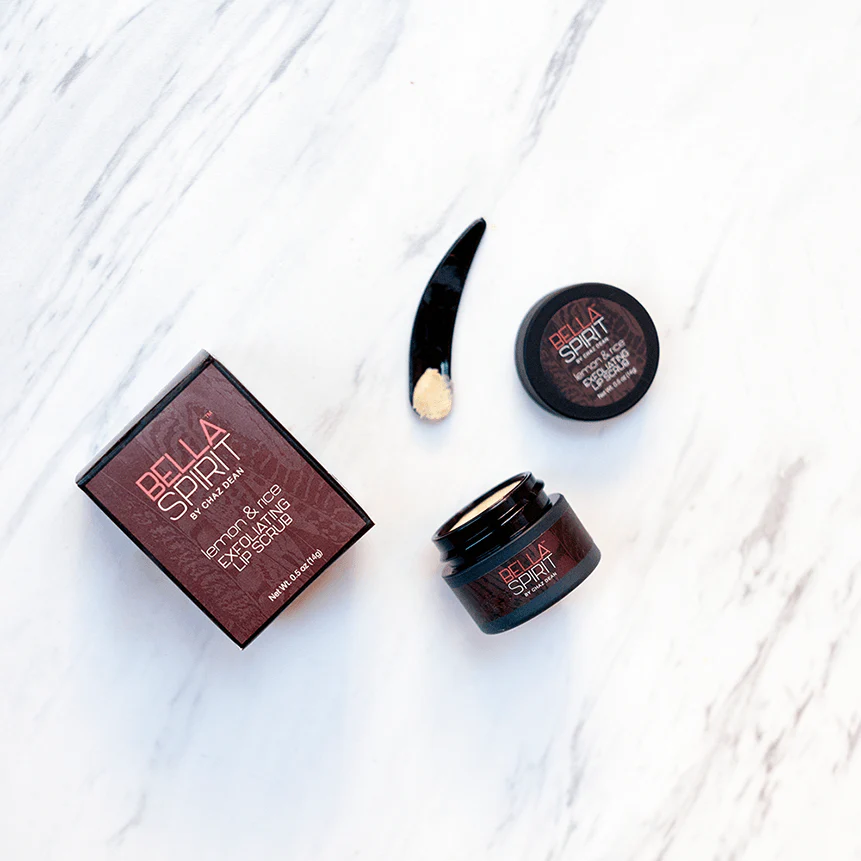 Bella Spirit® Lemon & Rice Exfoliating Lip Scrub